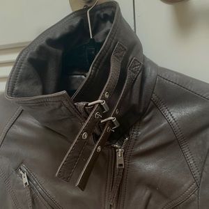 All Saints Bales Leather Biker Jacket